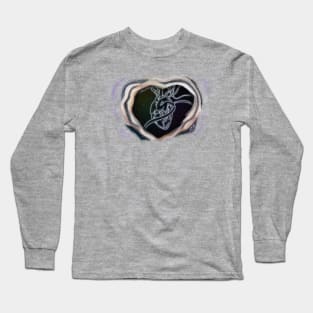 open heart 2 Long Sleeve T-Shirt